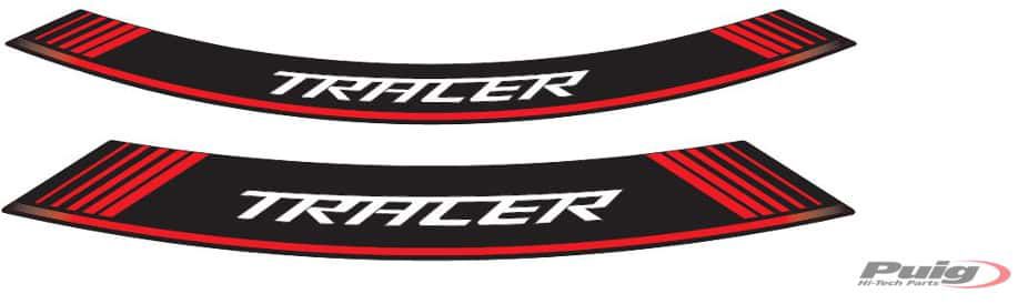 Velgsticker Puig met logo Yamaha Tracer
