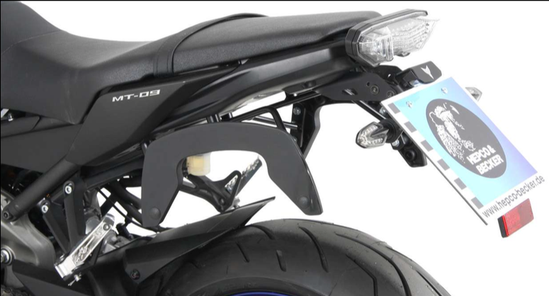 C-Bow tasdragers antraciet Hepco&Becker Yamaha MT-09 '13-16