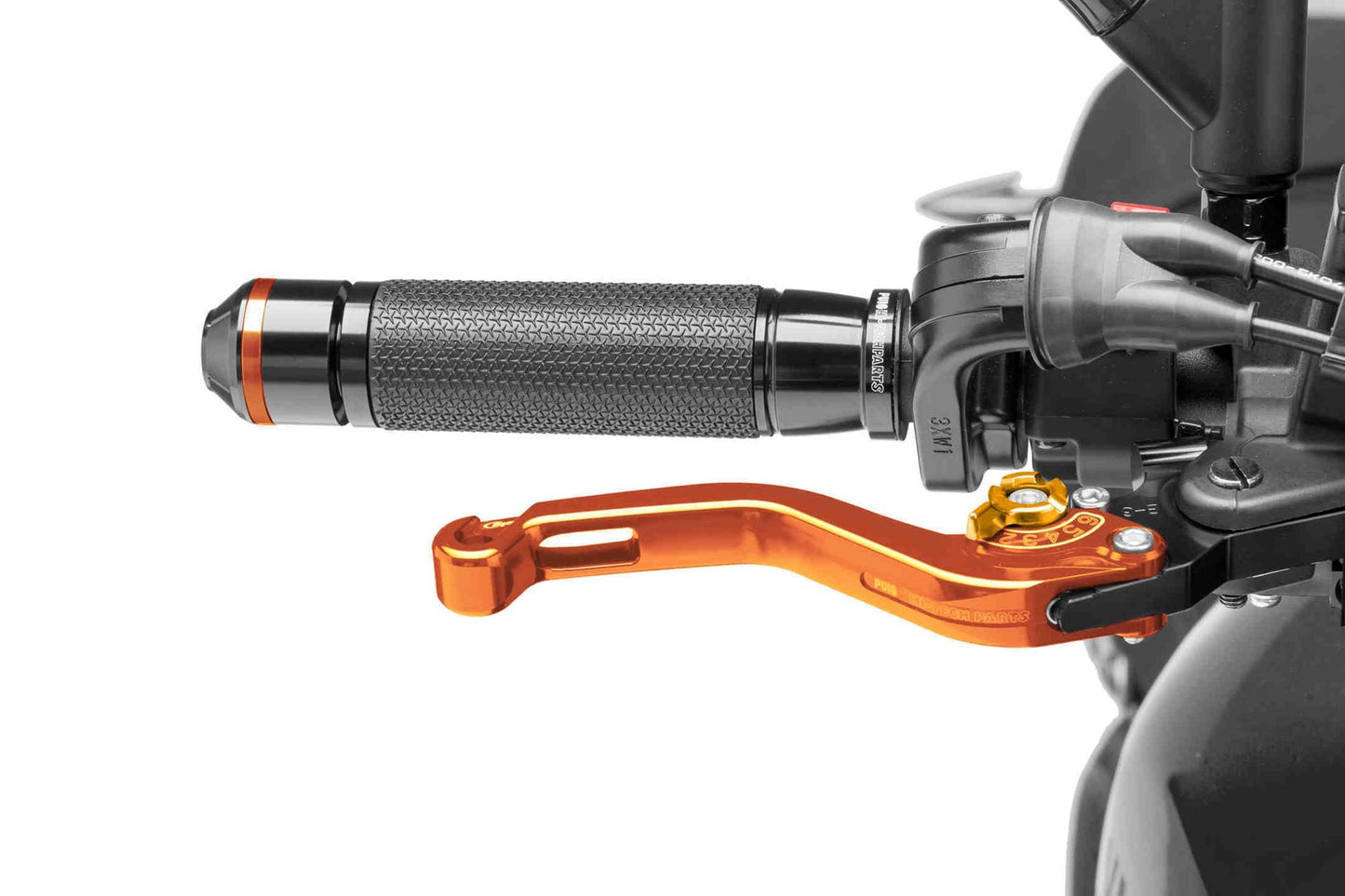 Puig 3.0 Korte Remhendel – CNC Aluminium Motorhendel - Universeel Passend - TÜV Goedgekeurd