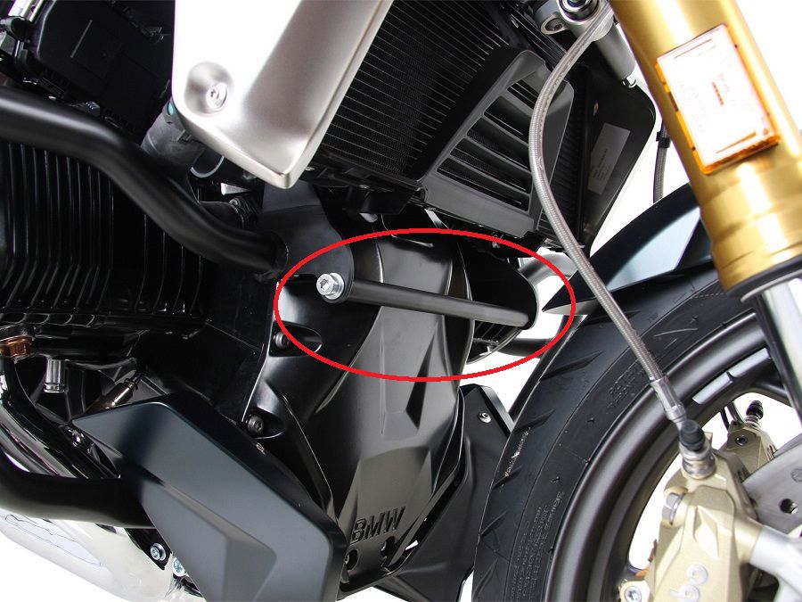 Valbeugel verstevigingsbeugel H&B zwart BMW R1250RS '19-