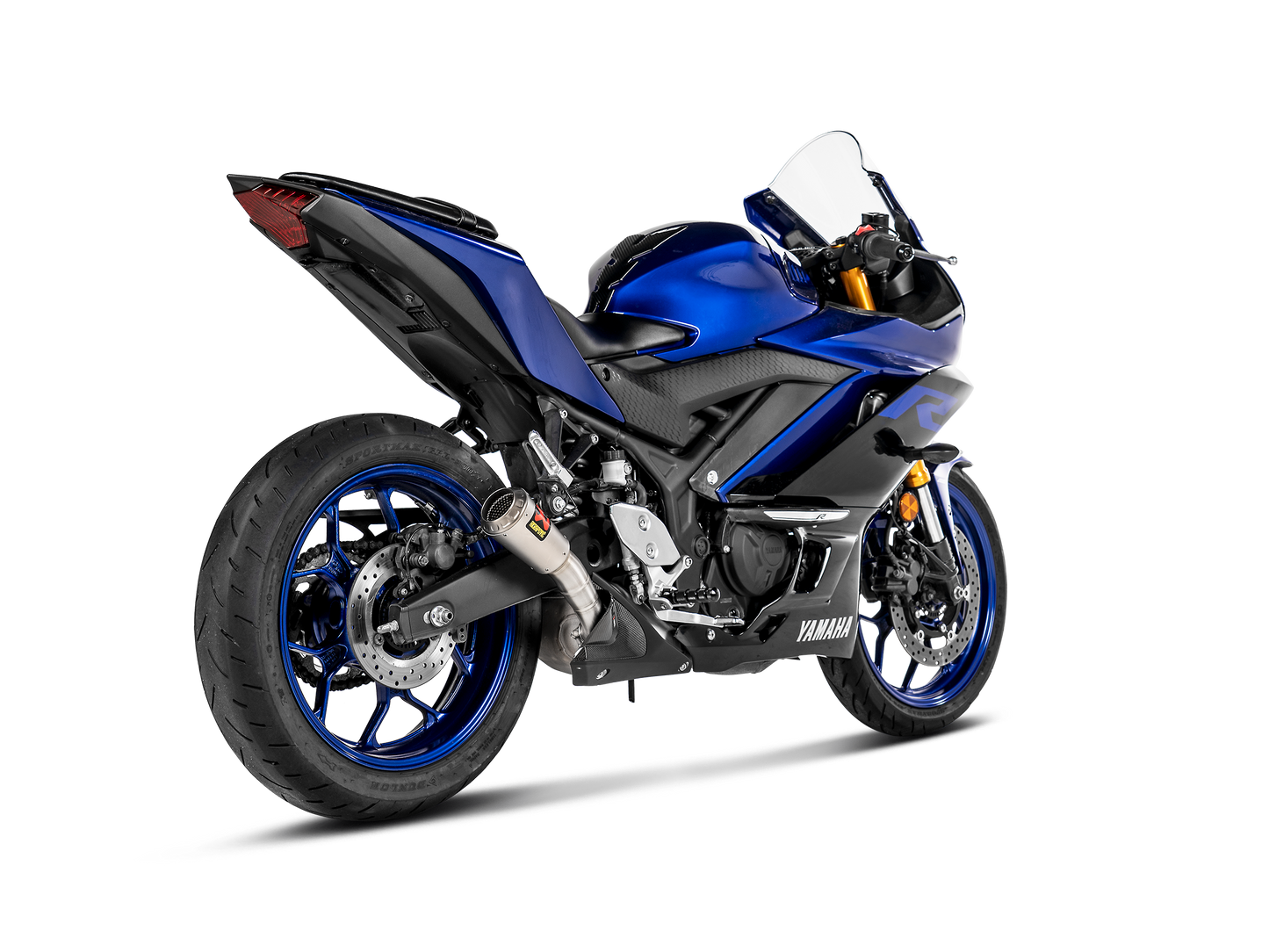 Optionele Akrapovič Uitlaat Accessoires - Yamaha R3 2015-2021 | YZF-R25 2014-2021 - Heat Shield (Carbon) - Motor Accessoires