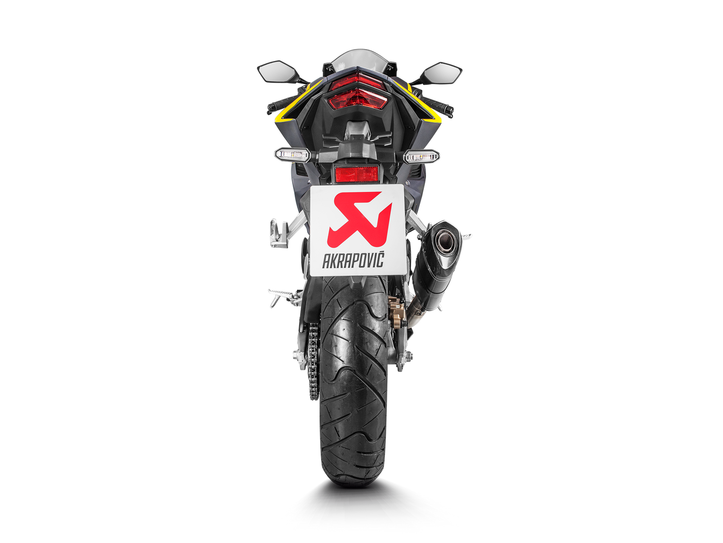 Akrapovič Uitlaat - Honda CBR250RR 2017-2026 - Slip-On Line (Carbon)