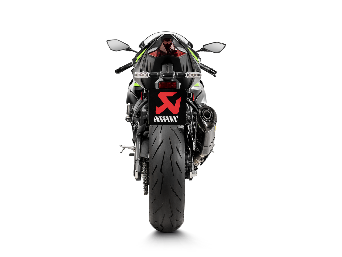 Akrapovič Uitlaat - Kawasaki Ninja ZX-6R 2009-2026 - Slip-On Line (Carbon)