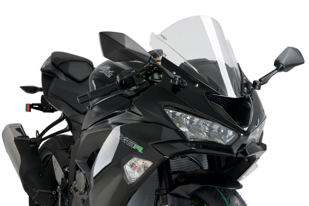 Vervangingsruit Puig Jetstream 2mm race Kawasaki ZX6-R '09-/ 636 '13-/ ZX10-R '08-'10