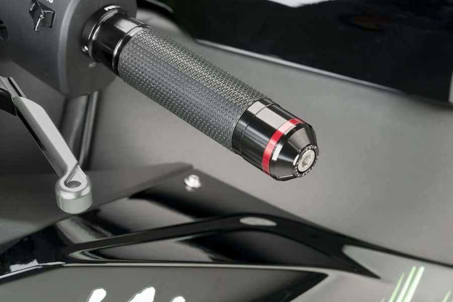 Trillingsdempers Puig model SHORT WITH RING Kawasaki ZX-10R '16-/ ZX-10RR '17- (set van 2 stuks)