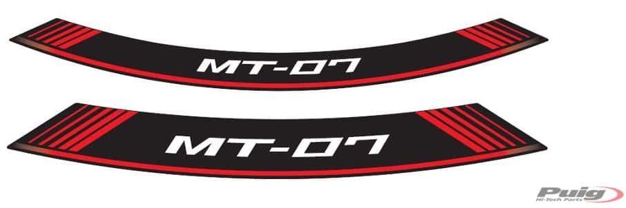 Velglint Puig met logo Yamaha MT-07