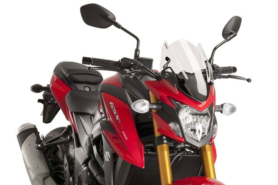 Vervangingsruit naked bike Sport Puig Suzuki GSX-S750 '17-