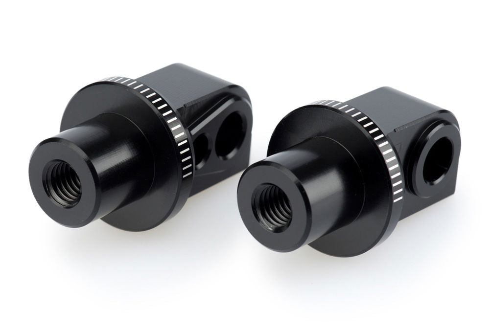 Voetsteunadapters achterzijde van Puig voor Suzuki GSX-S125 / GSX-8S