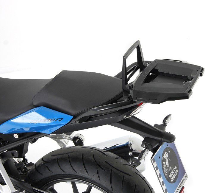 Topdrager Zwart Alurack Hepco&Becker Bmw R1200R '15- (Montage Op Origineel Rek)