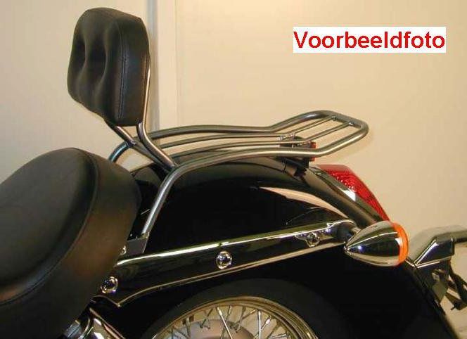 Solorack Met Rugsteun Hepco&Becker Chroom Suzuki Gz125/ Gz250