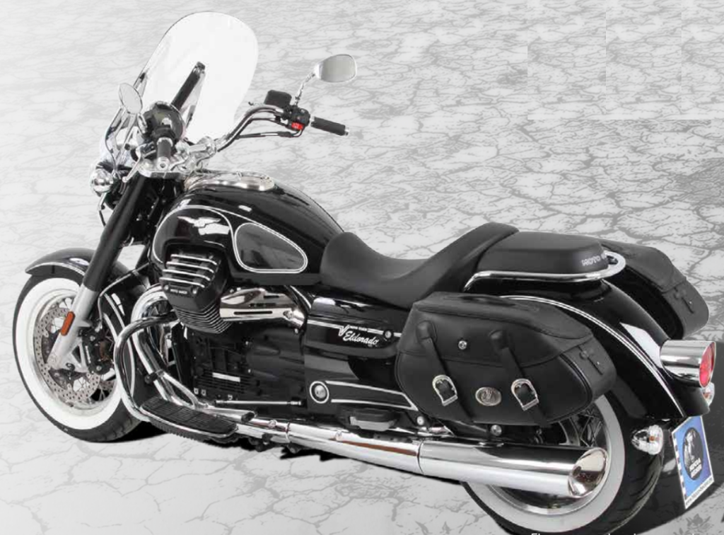 C-Bow tasdragers chroom Hepco&Becker Moto Guzzi Eldorado '14-20