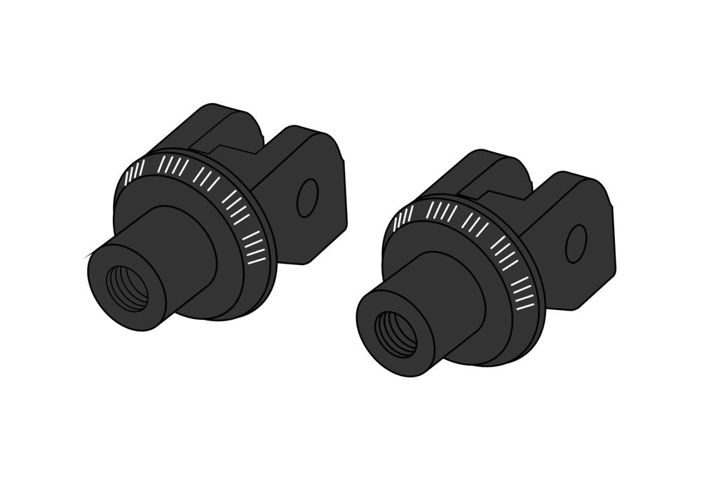 Voetsteunadapters Voorzijde Van Puig Voor Kawasaki Zx10-R En Ninja 500(Se)