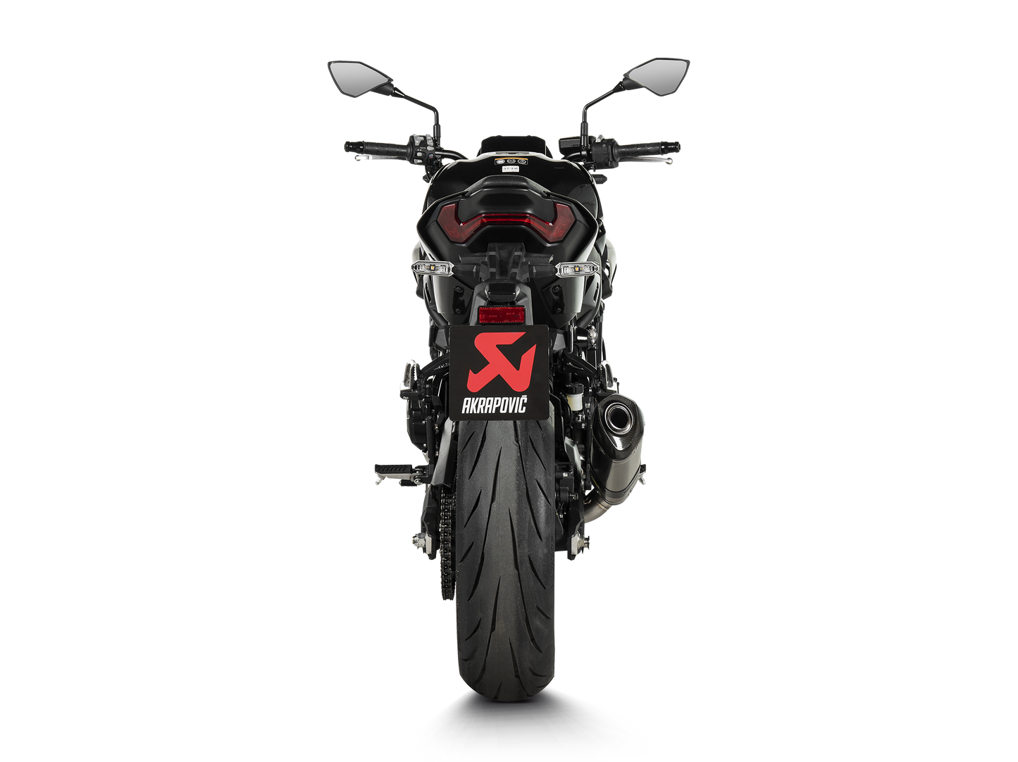Akrapovič Uitlaat - Kawasaki Z900 2025-2026 - Slip-On Line (Titanium)
