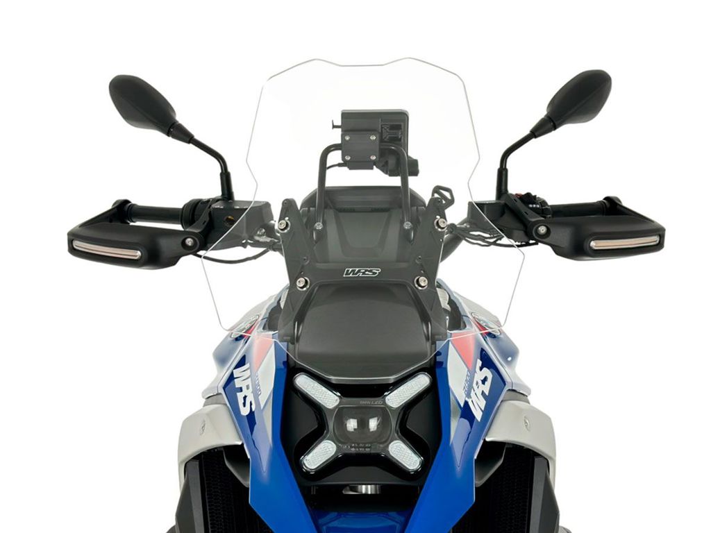 WRS Vervangingsruit - BMW R1300GS Adventure zonder radar 2024-2026 en meer - Caponord - Licht Getint / Transparant