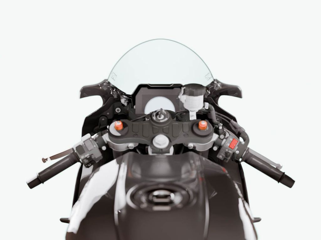 Vervangingsruit race hoog WRS transparant Yamaha R6 '17- / R7 '22-