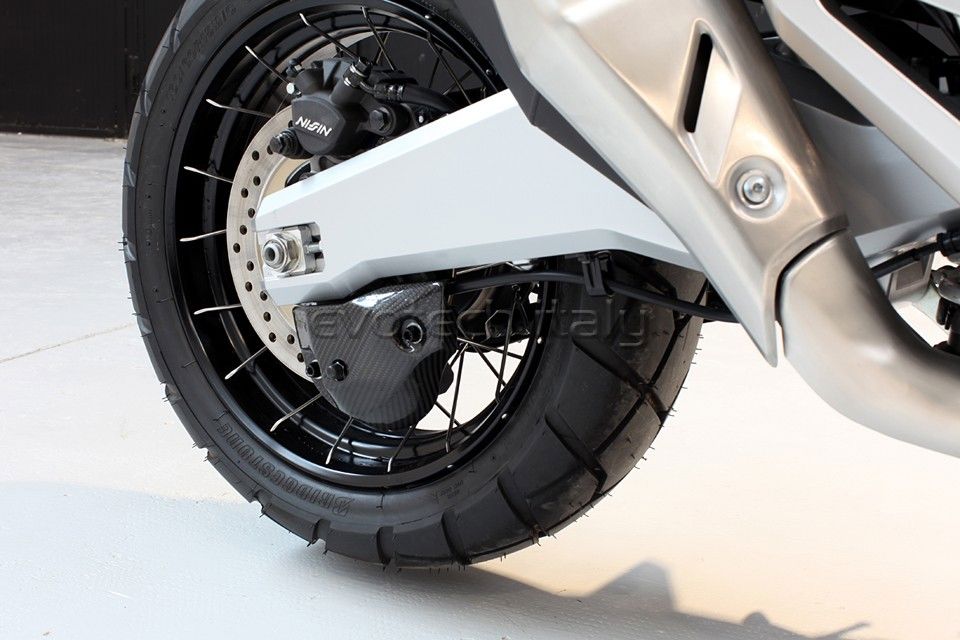 Carbon Parking Brake Caliper Cover Evotech Honda X-ADV