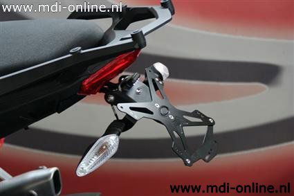 Kentekenplaathouder Evotech Ducati Multistrada 1200 '10-'14
