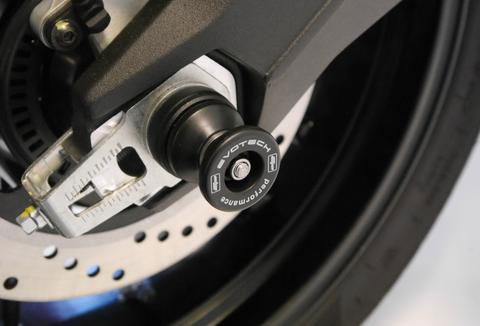 Achterasspindle met Paddock Stand Bobbins Evotech Performance Ducati Scrambler Icon Dark '20-