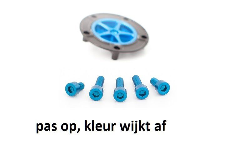 Tankdop boutjes voor tankdop (set) Evotech Triumph Daytona 995i '02-'05/ Street Triple '07-'09