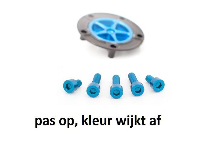 Tankdop boutjes voor tankdop (set) Evotech diverse Ducati modellen