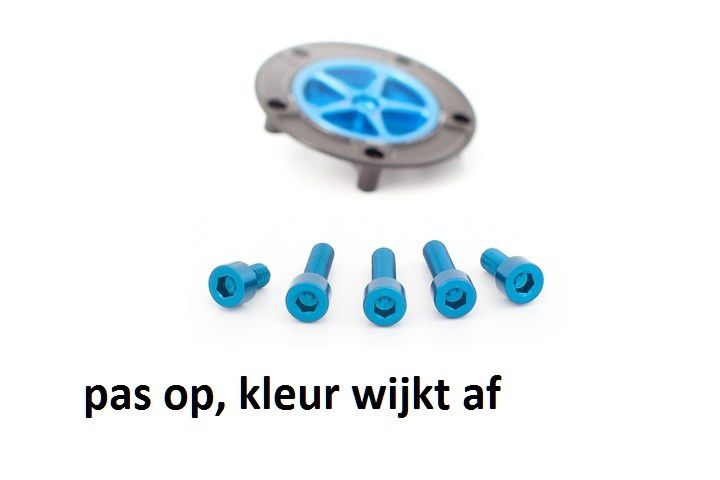 Tankdop boutjes voor tankdop (set) Evotech diverse Honda modellen