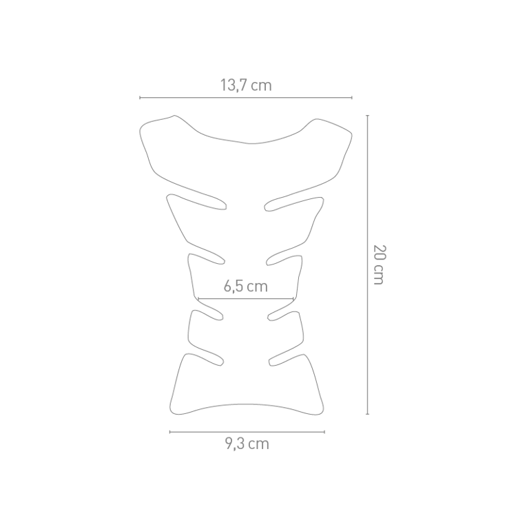 Tankpad carbon look universeel Chaft