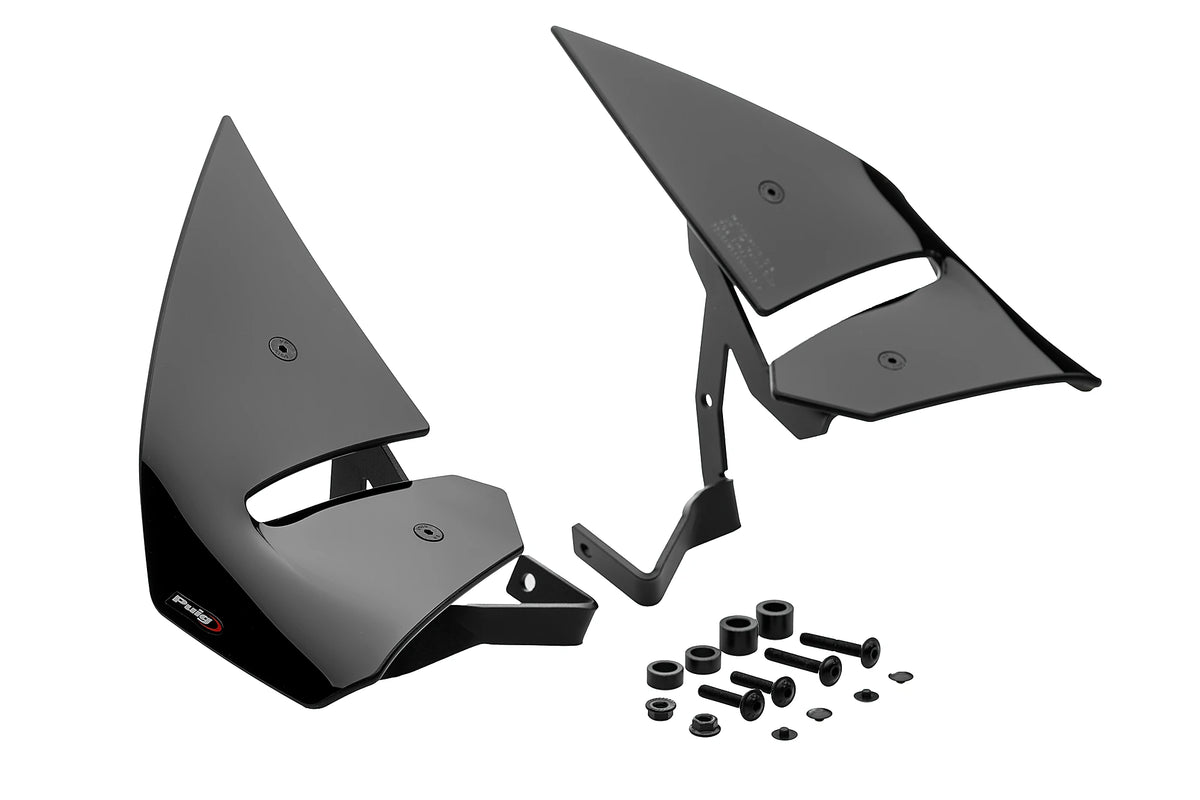 Puig D12 Zijspoilers - Honda X-ADV 2025-2026 - Zwart / Mat Zwart en meer