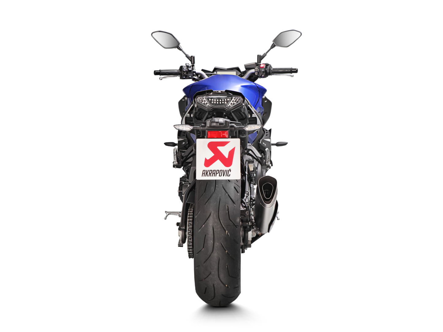 Akrapovič Uitlaat - Yamaha MT-10/FZ-10 2016-2021 - Slip-On Line (Titanium)