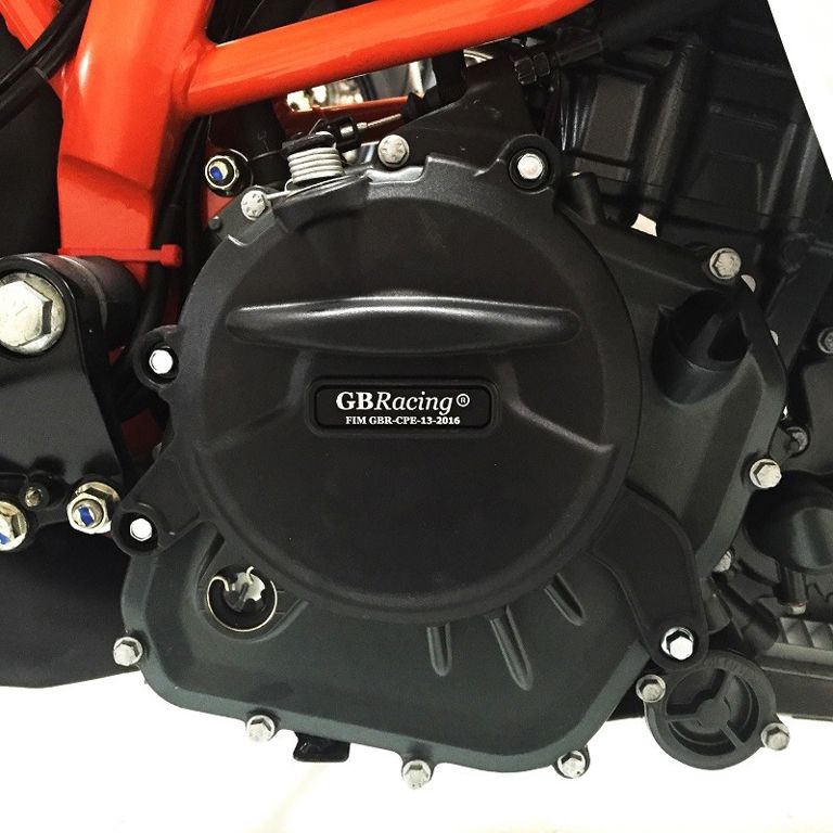 GB-Racing engine cover set KTM RC390 '17- (koppeling en dynamo) UVK