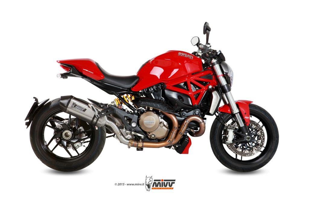 MIVV Speed Edge Steel Black demper Ducati M821 / M1200 '14-16