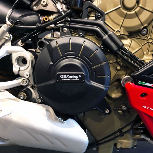 GB-Racing engine cover set Ducati Streetfighter V4S '20-22 (koppeling en dynamo)