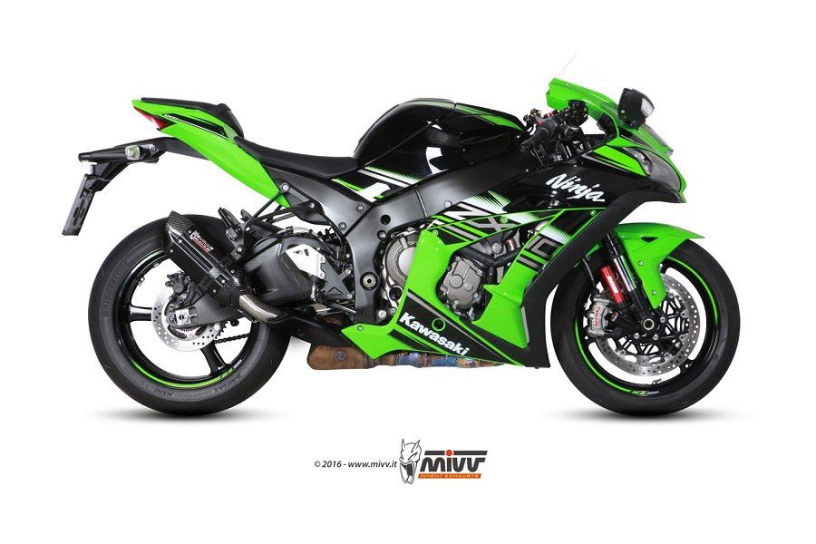 Mivv Suono Steel Black Rvs Demper Kawasaki Zx10-R '16-