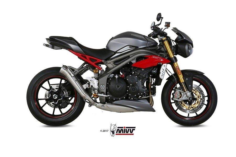 MIVV Ghibli RVS demper Triumph Speed Triple 1050 '16-