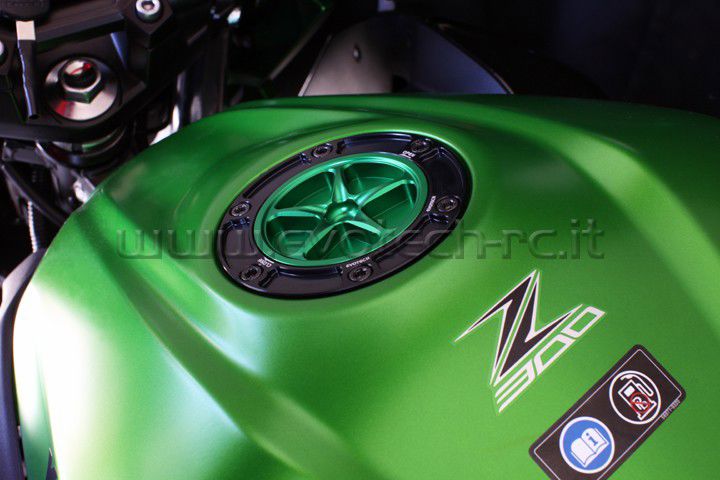 Tankdop met schroefdop Evotech diverse Kawasaki modellen