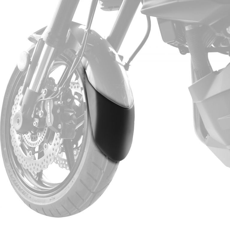 Voorspatbord verlenger zwart Honda XL125V