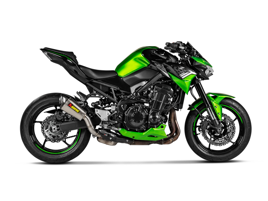 Akrapovic uitlaat Kawasaki Z900 Slip-On Line Titanium (2020-2024)