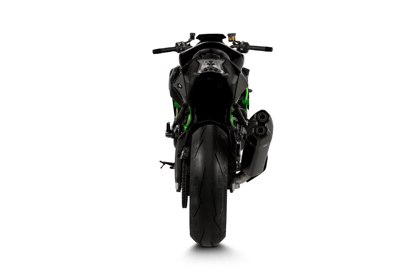 Akrapovič Uitlaat - Kawasaki Z H2 2020-2024 - Slip-On Line (Titanium)