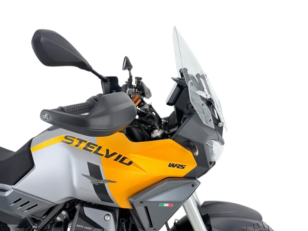WRS Vervangingsruit - Moto Guzzi Stelvio 2024-2026 - Caponord Met radar - Licht Getint / Transparant