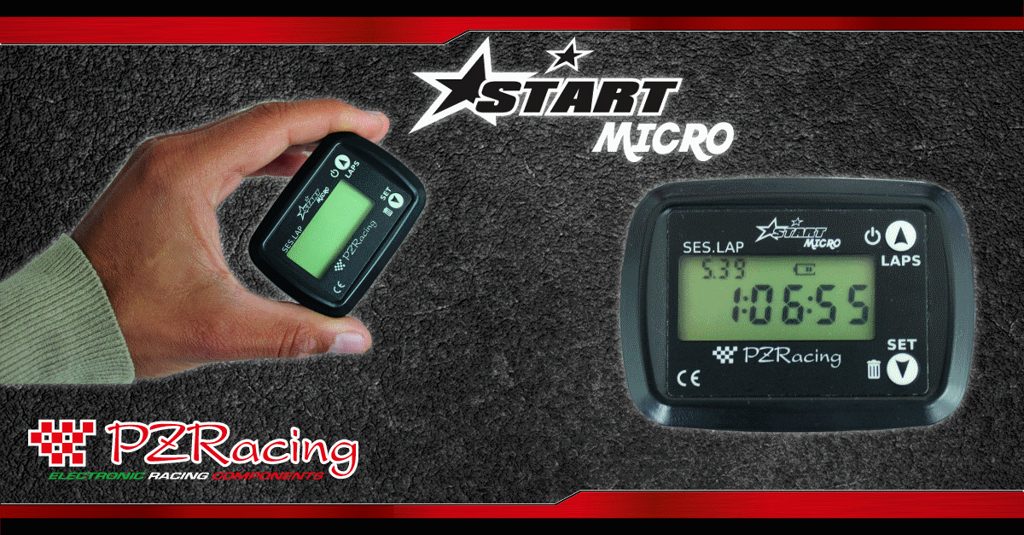 Laptimer met GPS model START Micro 50Hz PZRacing