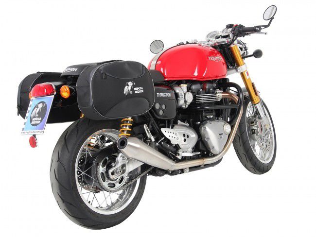 C-Bow tasdragers chroom Hepco&Becker Triumph Thruxton/R1200 '16-