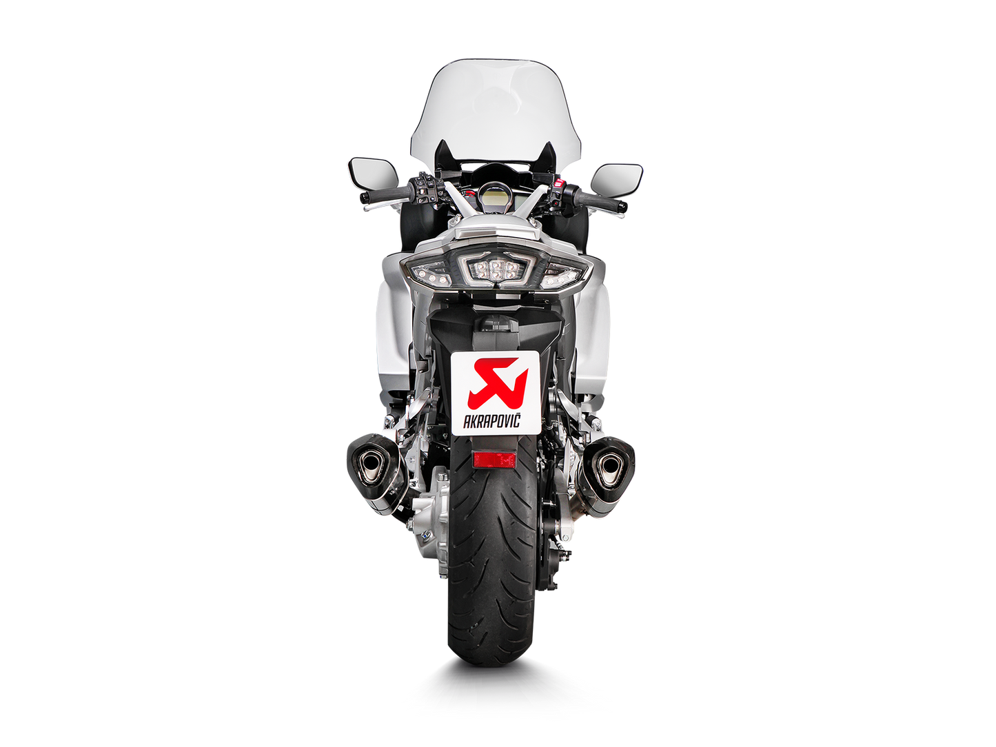Akrapovič Uitlaat - Yamaha FJR 1300 2013-2020 - Slip-On Line (Titanium) - Motor Accessoires