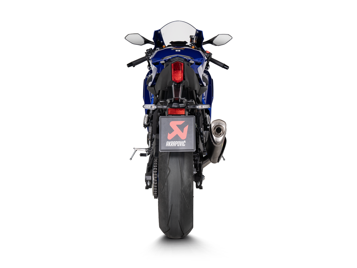Akrapovič Uitlaat - Yamaha R7 2026 - Racing Line (Titanium)