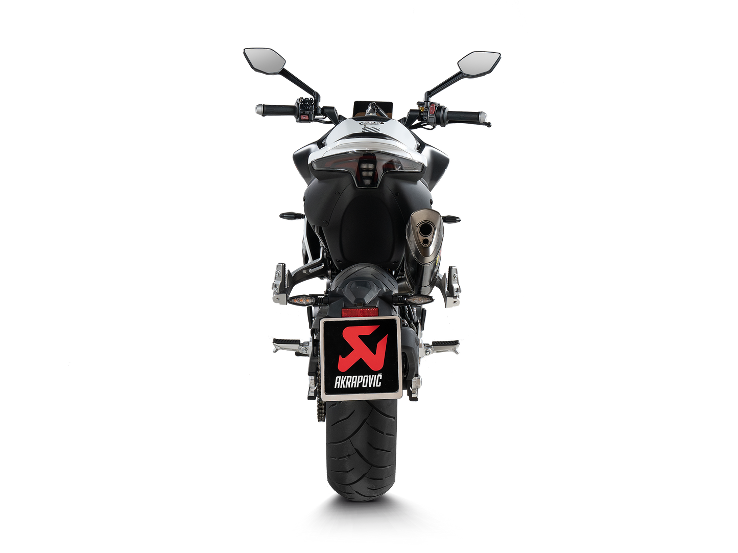 Akrapovič Uitlaat - CFMOTO 800NK 2023-2026 - Slip-On Line (Carbon)