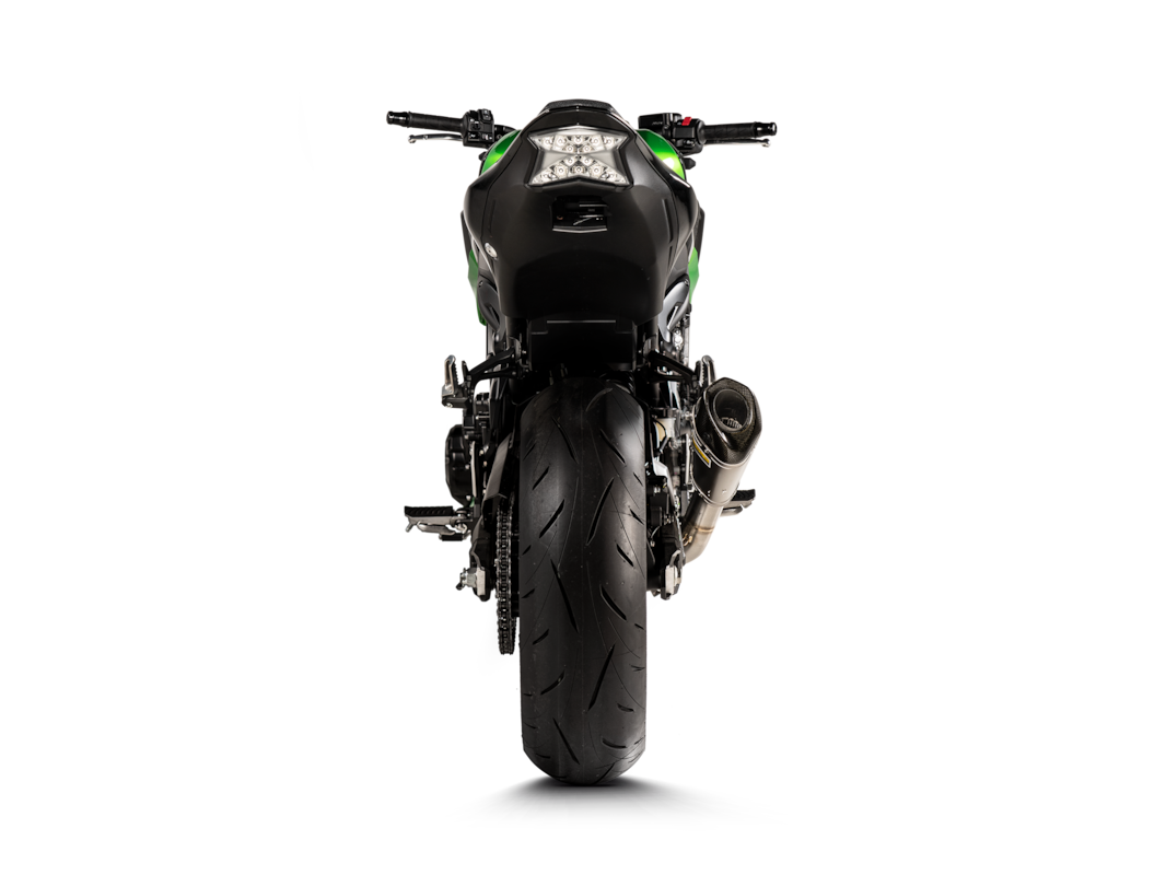 Akrapovic uitlaat Kawasaki Z900 Slip-On Line Titanium (2020-2024)