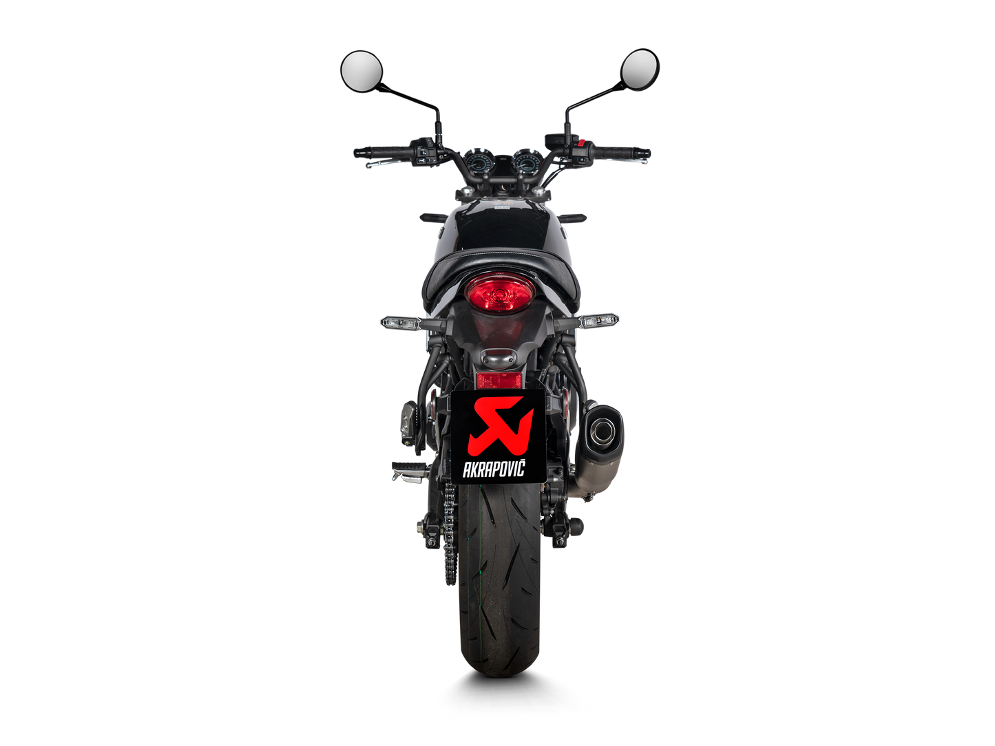 Akrapovič Uitlaat - Kawasaki Z650 RS 2022-2024 - Slip-On Line (Titanium)