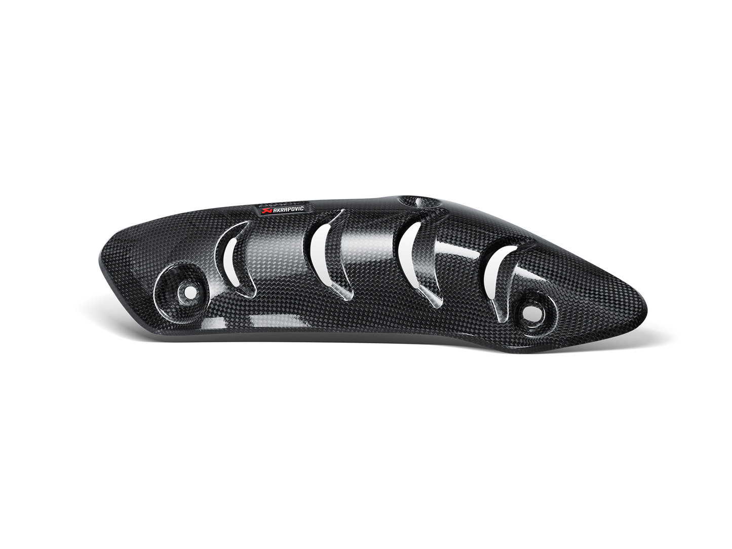Optionele Akrapovič Uitlaat Accessoires - Ducati Monster 1200 R 2017-2020 | Monster 1200/1200S 2014-2020 | Monster 821 2014-2020 - Heat Shield (Carbon) - Motor Accessoires
