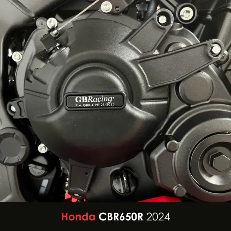 GB-Racing engine cover set Honda CB650R / CBR650R '21- (dynamo, waterpomp en koppeling cover)