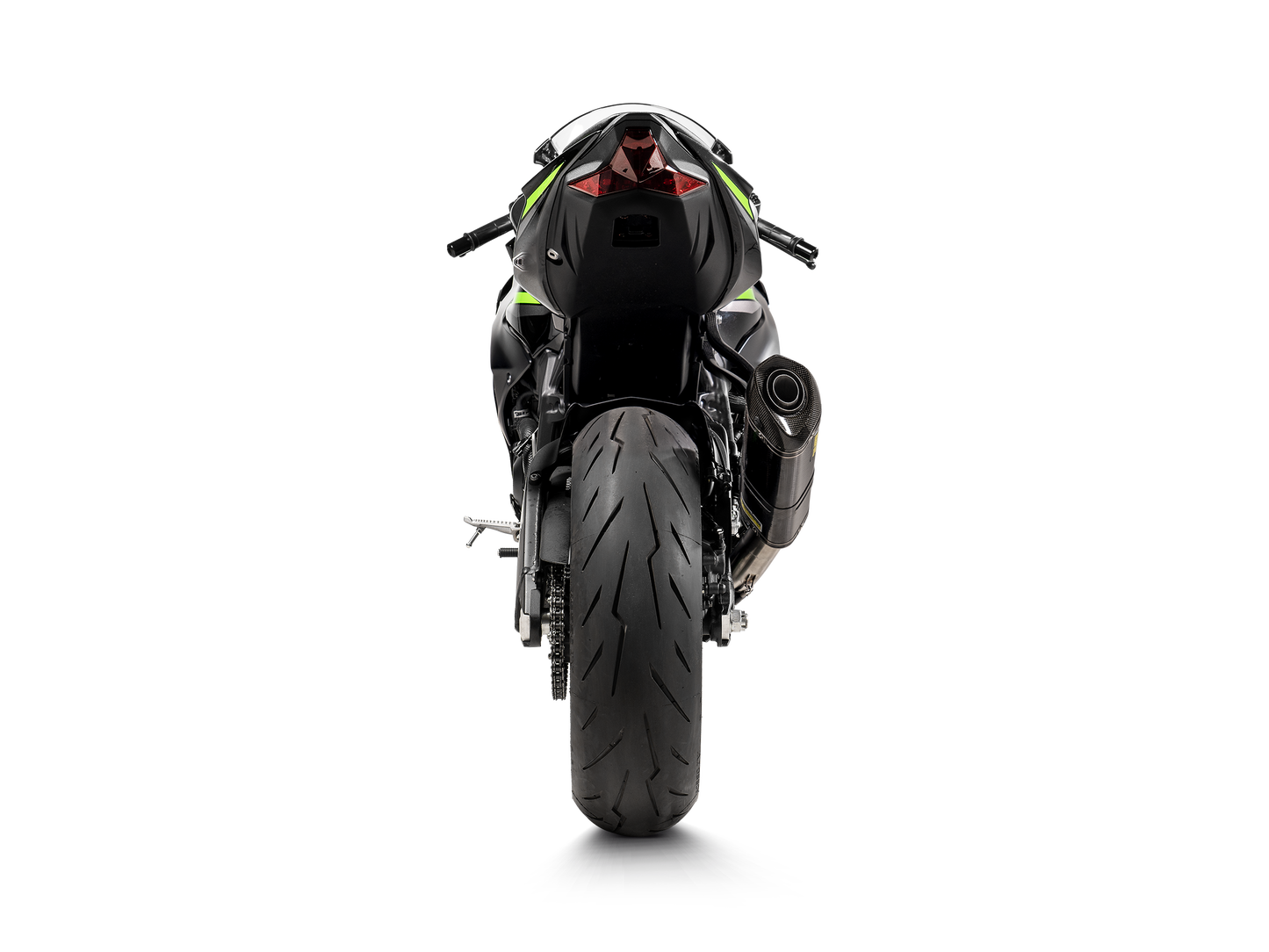 Akrapovič Uitlaat - Kawasaki Ninja ZX-6R 2023-2026 - Racing Line (Carbon)