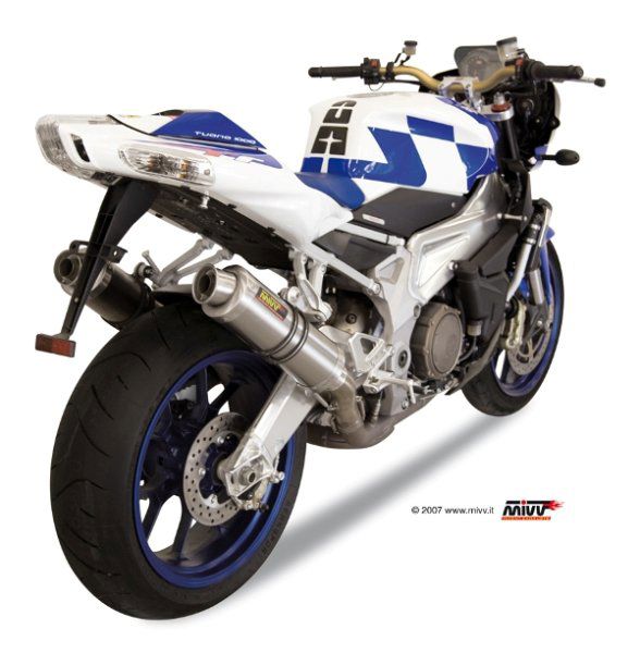 MIVV GP steel black dempers Aprilia RSV1000 / FACTORY '04-08 / TUONO '06-10