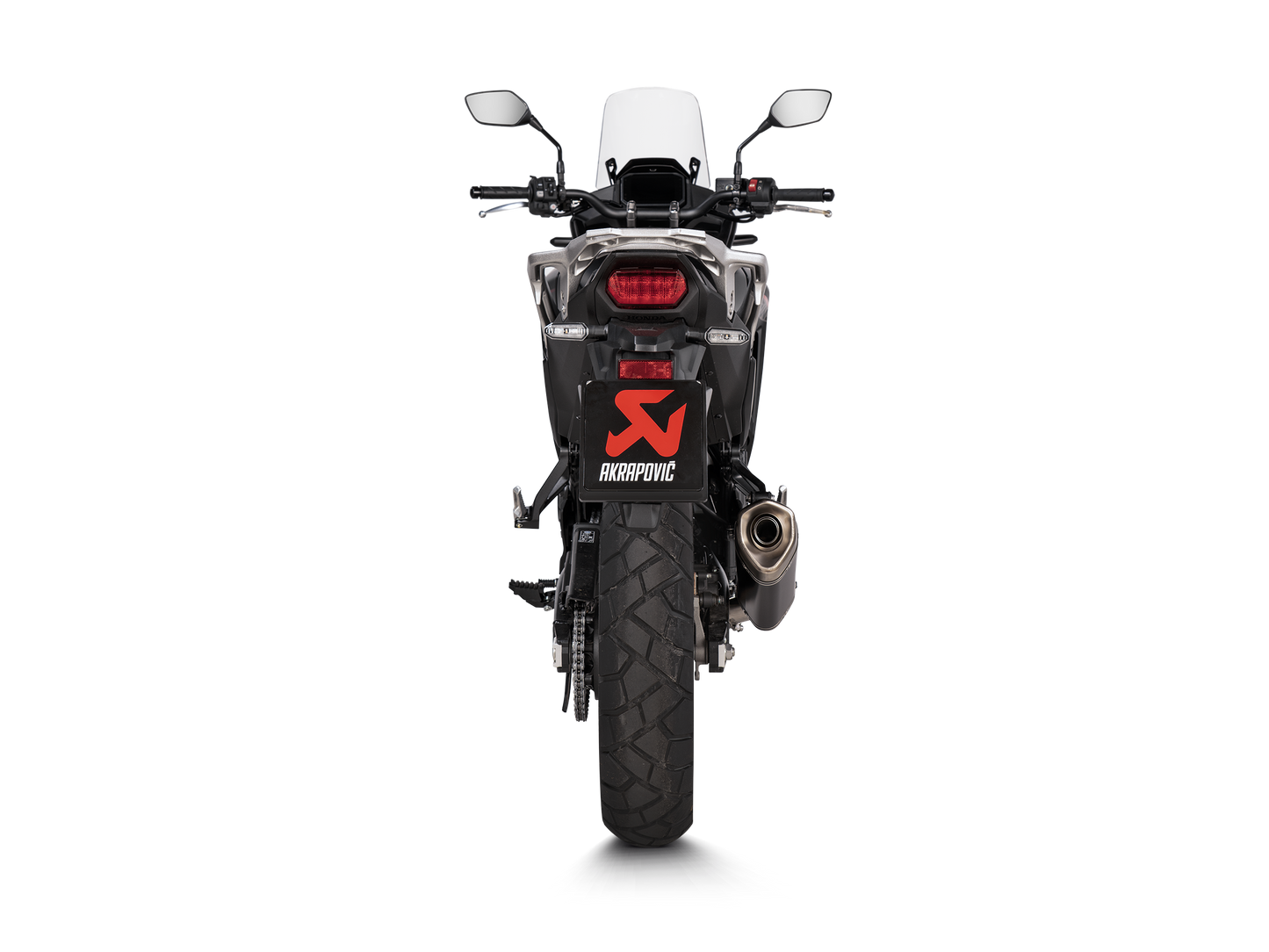 Akrapovič Uitlaat - Honda XL750 Transalp 2023-2026 - Slip-On Line (Titanium)
